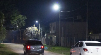 Se llegó a la total cobertura lumínica en nuevos barrios de Luján