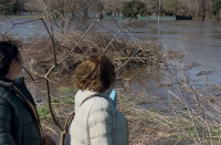 Mercedes: Somos Buenos Aires recorrió la zona inundada y cuestionó la falta de obras de infraestructura
