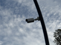 Luján: El Municipio avanza con la instalación de cámaras de seguridad en el nuevo Paseo Ribereño