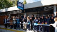 Se inauguraron los sanitarios del Polideportivo Municipal