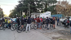 Ciclistas reclamaron mayor seguridad en el Centro de Monitoreo