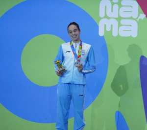 ¡Orgullo de Luján! Laila Chain deslumbra en el Suramericano de la Juventud y hace historia con récords y medallas