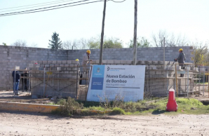 Avanza la construcción de la estación de bombeo cloacal y ampliación de la red
