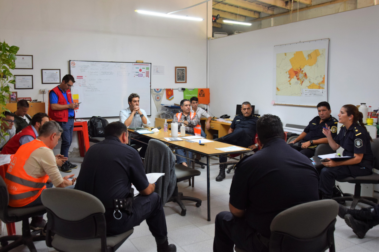 Coronavirus: Coordinación de operativos de seguridad