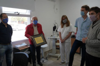 El Club de Leones entregó aparatología para el Centro Oftalmológico Municipal