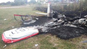 Cayó una avioneta y fallecieron dos personas