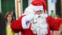 Llega Papá Noel a las localidades de Luján