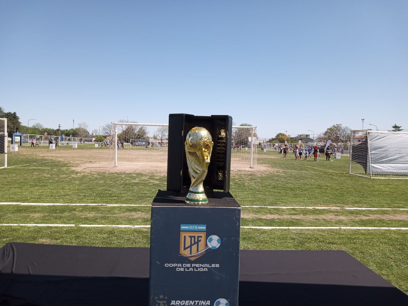 La Copa del Mundo está en Luján