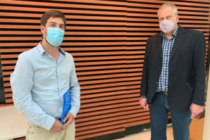 Ustarroz se reunión con el Secretario de Políticas Universitarias Jaime Perczyk