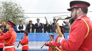 Luján conmemoró el aniversario de la Revolución de Mayo en Olivera