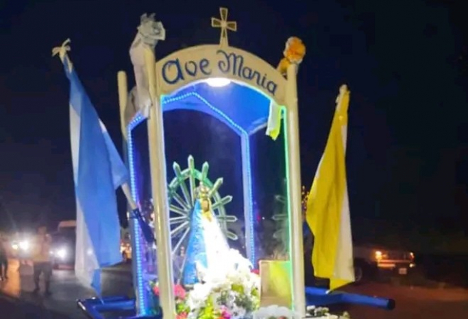 Esta madrugada llegan a Luján peregrinos de Pilar, Zárate y Campana