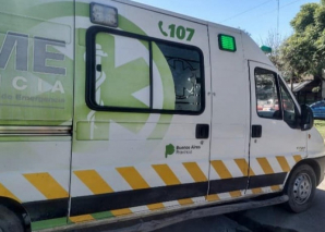 Un nene fue hospitalizado tras ser embestido por un auto en Ruta 7