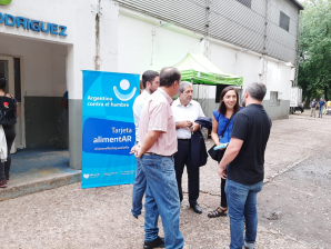 COMENZÓ LA ENTREGA DE LA TARJETA "ALIMENTAR" EN GENERAL RODRIGUEZ