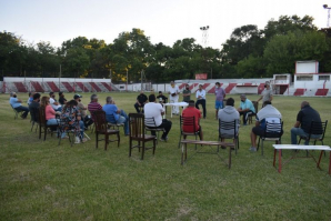 Ustarroz participó de encuentro en Liga Mercedina y anunció apoyo municipal