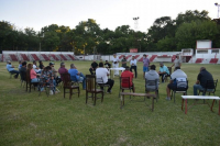 Ustarroz participó de encuentro en Liga Mercedina y anunció apoyo municipal