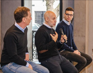 Griffini, Larreta y Santilli proponen &quot;revolucionar el trabajo, la educación y la seguridad&quot;