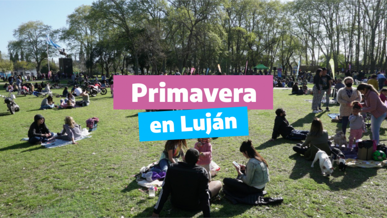 Primavera en Luján: festival musical en el Parque San Martín