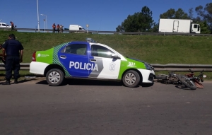 PERSECUCIÓN Y UN DETENIDO EN LA COLECTORA SUR