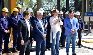 GENERAL RODRIGUEZ : INAUGURACIÓN DE LA AMPLIACIÓN Y OPTIMIZACIÓN DE LA PLANTA DEPURADORA