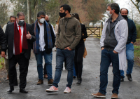 Nuevo termociclador para COVID - 19: Mauro García y funcionarios nacionales recorrieron el Sommer