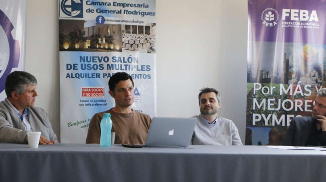 DÍA DE LA INDUSTRIA: EL INTENDENTE SALUDÓ DE MANERA VIRTUAL A UN GRUPO DE EMPRESARIOS LOCALES
