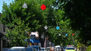 Luján: El Municipio coloca iluminación navideña en la ciudad y localidades