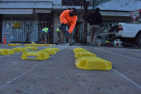 Trabajos de Señalización Vial en diversos puntos de Luján