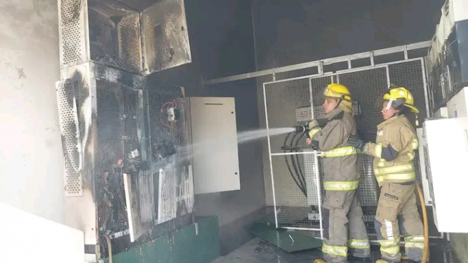Se incendió un transformador en Jáuregui