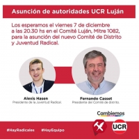 ASUMEN LAS NUEVAS AUTORIDADES DE LA UCR LUJÁN