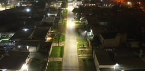 Luján: Avanza el Plan 100 % de Alumbrado en barrios y localidades