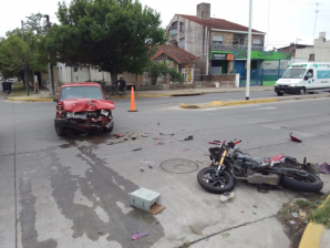 Un motociclista muerto en accidente