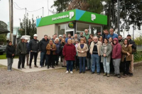Inauguraron el cajero automático en Gowland-Agote