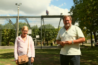 Suipacha: Avanzan las obras del playón deportivo de General Rivas