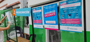 Se inauguró el nuevo centro vacunatorio que funcionará en la sede de ATE General Rodríguez