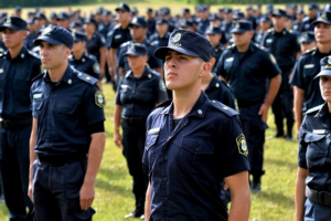 Jornada de inscripción a la Policía Bonaerense en General Rodríguez