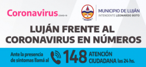 Luján frente al Coronavirus en números