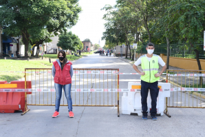 Hospital: corte total de la calle San Martín para evitar aglomeraciones y mejorar la atención