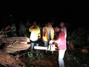 ASISTENCIA TRAS EL TEMPORAL EN GENERAL RODRIGUEZ