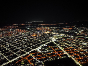 Luján: Se colocaron nuevas luminarias en tres barrios del distrito