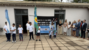 San Andrés de Giles: El intendente Miguel Gesualdi participó del inicio del ciclo lectivo 2026