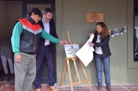 LUCIANI ESTUVO EN LA INAUGURACIÓN DE LAS NUEVAS AULAS DEL COLEGIO LOS AROMOS