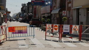 Luján: Avanzan las obras sobre calle San Martín