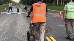 Luján: Se realizaron nuevas tareas de señalización y demarcación Vial