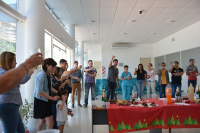 MAURO GARCÍA RECORRIÓ LAS DISTINTAS ÁREAS DEL MUNICIPIO PARA DESEAR FELICES FIESTAS