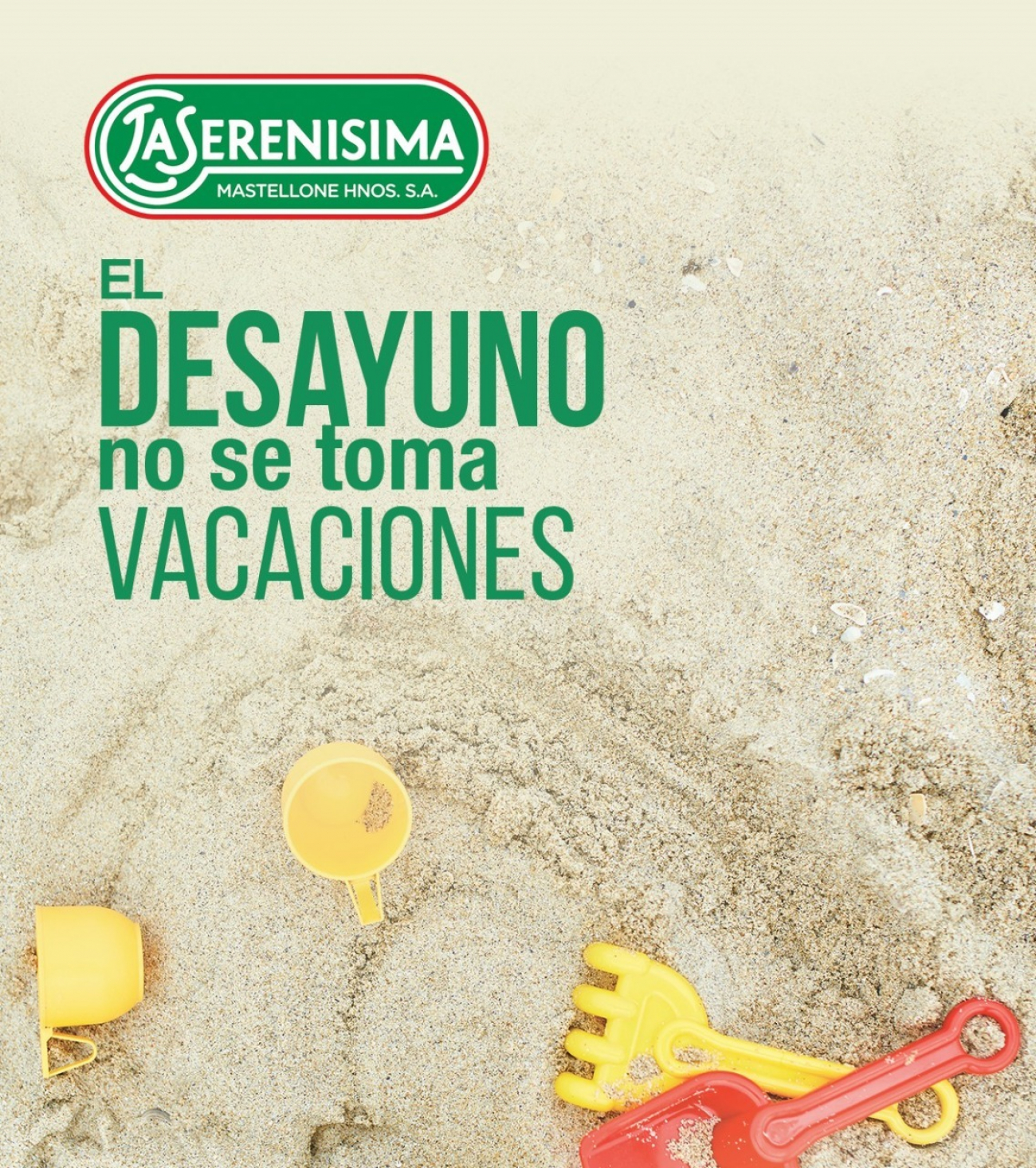 Mastellone Hnos. lanzó la campaña: “El desayuno no se toma vacaciones”