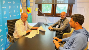 MAURO GARCIA SE REUNIÓ CON INSAURRALDE