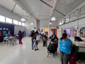 General Rodríguez: Nueva jornada del Programa de Salud Infantil Itinerante en el barrio El Casco