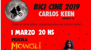 BICI CINE: NUEVA FECHA EN CARLOS KEEN