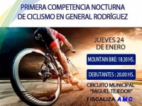 CICLISMO: PRIMERA COMPETENCIA NOCTURNA EN GENERAL RODRÍGUEZ