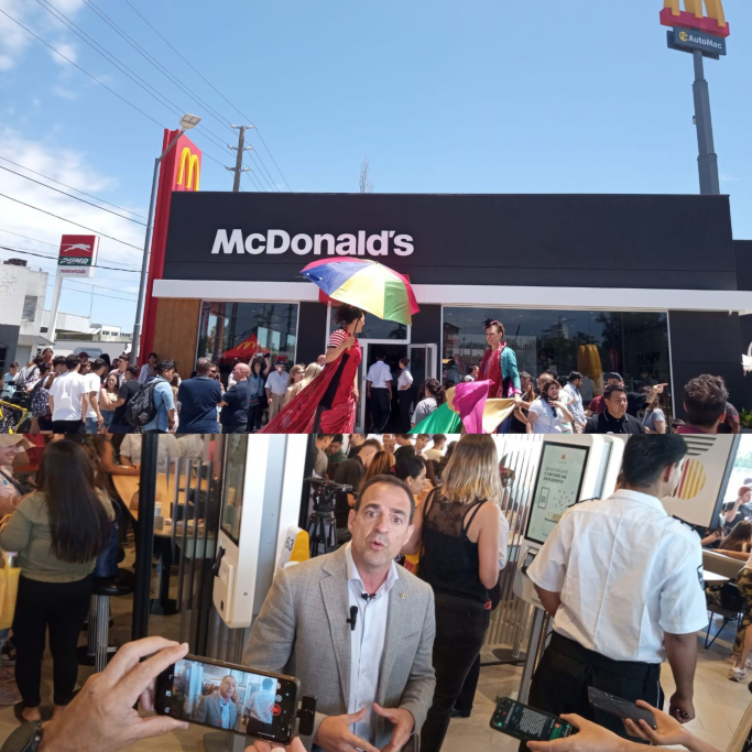 Inauguraron un McDonald&#039;s en General Rodríguez